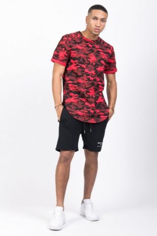 T shirt camouflage biker Sixth June rouge | SIXTH JUNE officiel