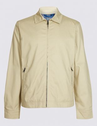 Veste Harrington 100% coton | Marks & Spencer London