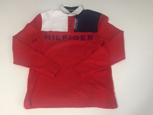 Tommy Hilfiger Sailing Gear Long sleeve polo rugby shirt