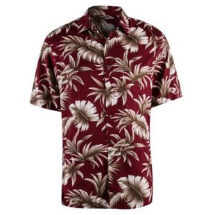 Campia Men's Rayon Print Shirt (Red 17, M)   Walmart.com