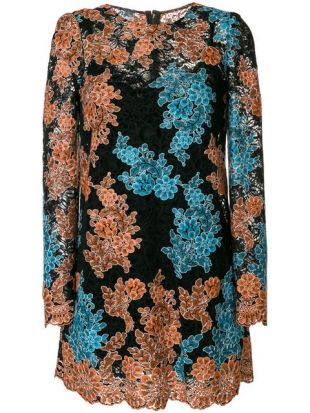 sachin and babi light blue dress Dolce & Gabbana Embroidered Logo Patch Mini Dress – evaChic