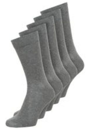 5 PACK   Chaussettes   dark grey @ ZALANDO.FR ????