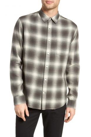 Vince | Shadow Plaid Sport Shirt | Nordstrom Rack