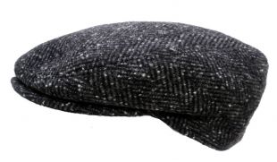 Bonnet pour hommes en laine BÃªret FlatCap casquette raquette | eBay