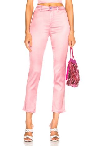 Staud Cindy Pant in Rose Quartz | FWRD