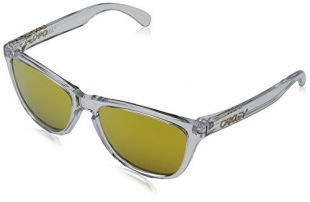 Lunettes de Soleil Oakley Frogskins Crystal Collection Polished Clear/24K Iridium