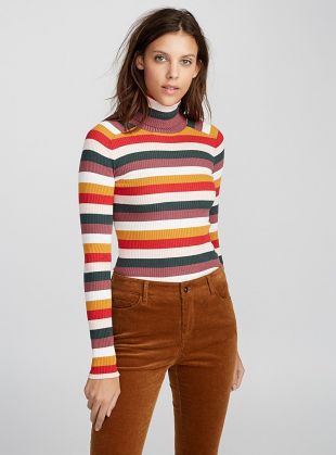 lara jean striped sweater