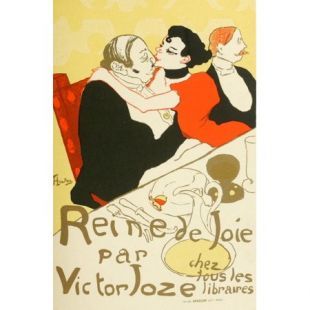 Reine de Joie par Victor Joze Poster Print by  H de Toulouse Lautrec   Walmart.com