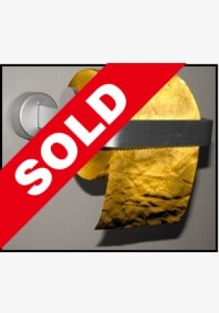 24 Carat Gold Toilet Paper   1 Roll   SOLD