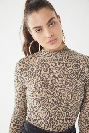 Urban Outfitters leopard printed body - long sleeves