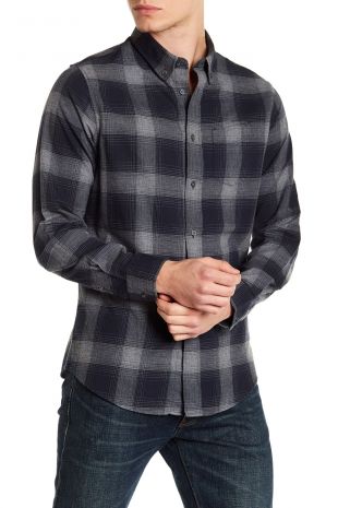 Slate & Stone | Plaid Regular Fit Shirt | Nordstrom Rack