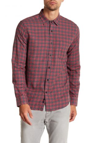 FAHERTY BRAND | Ventura Plaid Long Sleeve Trim Fit Shirt | Nordstrom Rack