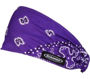 Schampa Purple Paisley Mini Doo z Low Profile Headband Head Band DZ02 223 | eBay