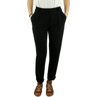 Pantalon à pinces noir