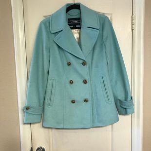 Land’s End - Land’s End size 8 wool blend peacoat