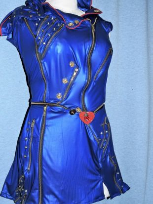 Sur mesure fait Disney Descendants Evie costume version adulte simili cuir