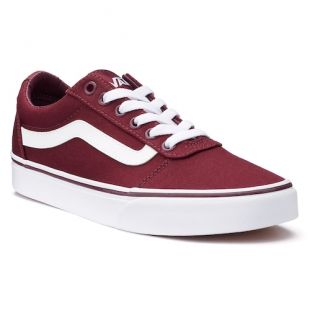 cheap burgundy vans shoes