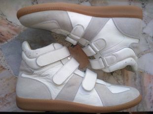 Maison Margiela Triple Strap Replica High Top Trainers Sneakers