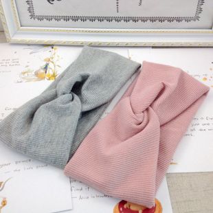 Women Turban Headband Twisted Knotted Girls Hair Accessories Elastic Hair Bands  | eBay