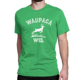 Waupaca Wisconsin T shirt rétro années 80 tee shirt unisexe taille Tshirt