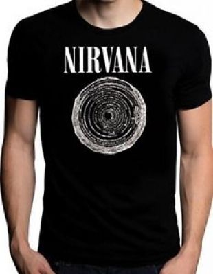 Nirvana – T-Shirt Bambini Vestibule Band Logo – Ufficiale – Bianca, Taglia Large (9-10 Anni)