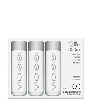 VOSS Artesian Still Water, 330 ml Plastic Bottles (Pack of 12)