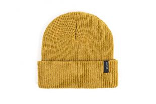 Brixton Men's Heist Beanie Hat, mustard, One Size