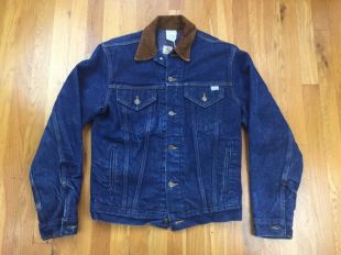 Cobblestore - Velours de veste marron Carhartt Denim Vintage col ...