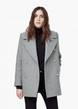 Double breasted coat    Women | MANGO United Kingdom