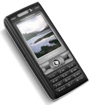Sony Ericsson Cyber shot K800i  - Velvet black (Unlocked) Cellular Phone