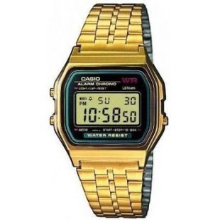 Casio   Montre Homme  Vintage A159WGEA 1EF Or