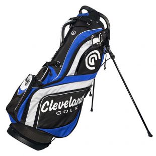 2017 New Cleveland Golf Stand Bag 14 Way Blue/Black  | eBay