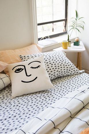 The Cushion Face Urban Outfitters In The Bedroom Of Casey Gardner