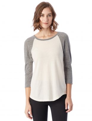 Baseball Eco Jersey Raglan T Shirt - Alternative Apparel