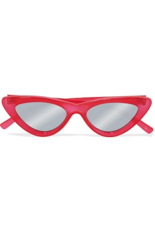 The Last Lolita cat eye acetate mirrored sunglasses