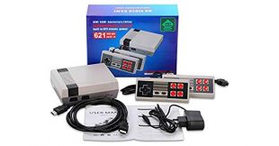 Console de jeux Classic Mini Family Game Consoles Built in 600 TV Video Game with Dual Controllers Famille Retro Mini Classic Super TV Console (HD, HDMI Socket)