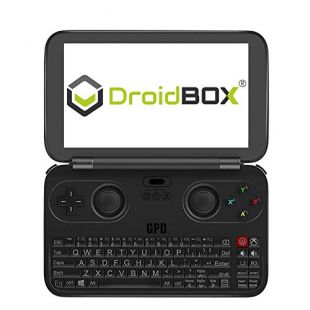 GPD Win by DroidBOX June 5 Update Aluminum Top Cover Version X7-Z8750 Windows 10 Powered Gaming Portable Console 5.5" OGS LCD Display, Up to 2.56GHz CPU, 4GB RAM, 64GB ROM