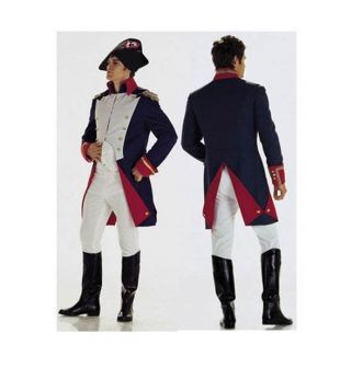 Napoleon, Brienne le Chateau Military School, 18th Century TAILCOAT and Vest. (Made in the USA   not China!)   Lay Away Available