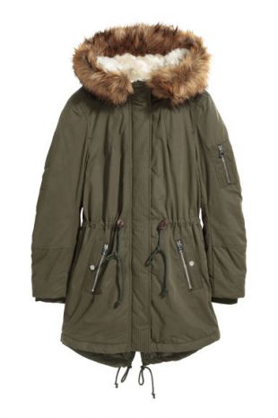 Padded Parka   Green    | H&M US