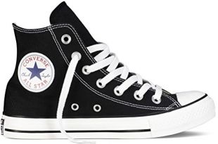 Converse Chuck Taylor All Star Black Converse 6.5 Men/8.5 Women
