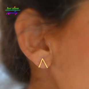 Boucles d'oreilles V