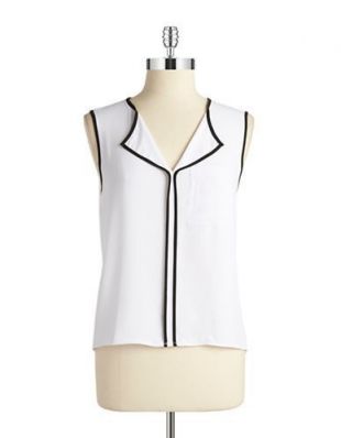 Contrast Trim Shell by Calvin Klein