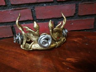 Margaery Tyrell wedding crown replica, Game of Thrones Tyrell cosplay, Margaery Halloween costume accessories, High Garden rose crown