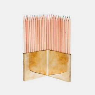 brass-colored-pencil-set