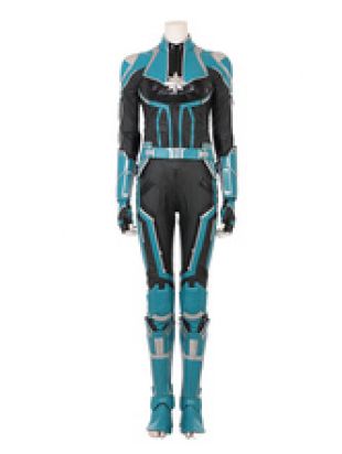 Capitaine Marvel Mme Marvel Carol Danvers Halloween Cosplay Costume