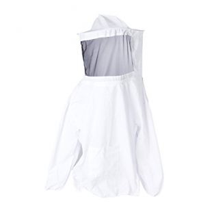 MagiDeal Professional Beekeeping Jacket Veil Bee Protecting Suit Dress Smock Equipment