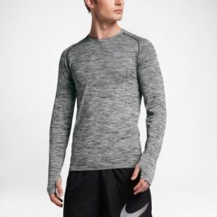 Haut de running à manches longues Nike Dri FIT Knit