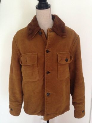 SALE! 30% OFF  Vintage 60s Fox Knapp Suede Bomber Jacket
