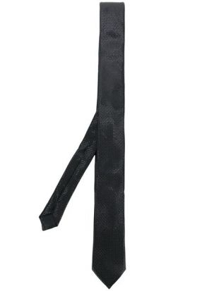 Saint Laurent Cravate à Design Tissé