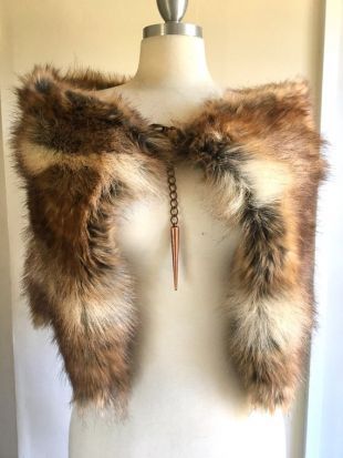 HOUSEofDIVINITY - Warrior Wraps. Faux Fur Wrap. Playa Gear for Men and ...